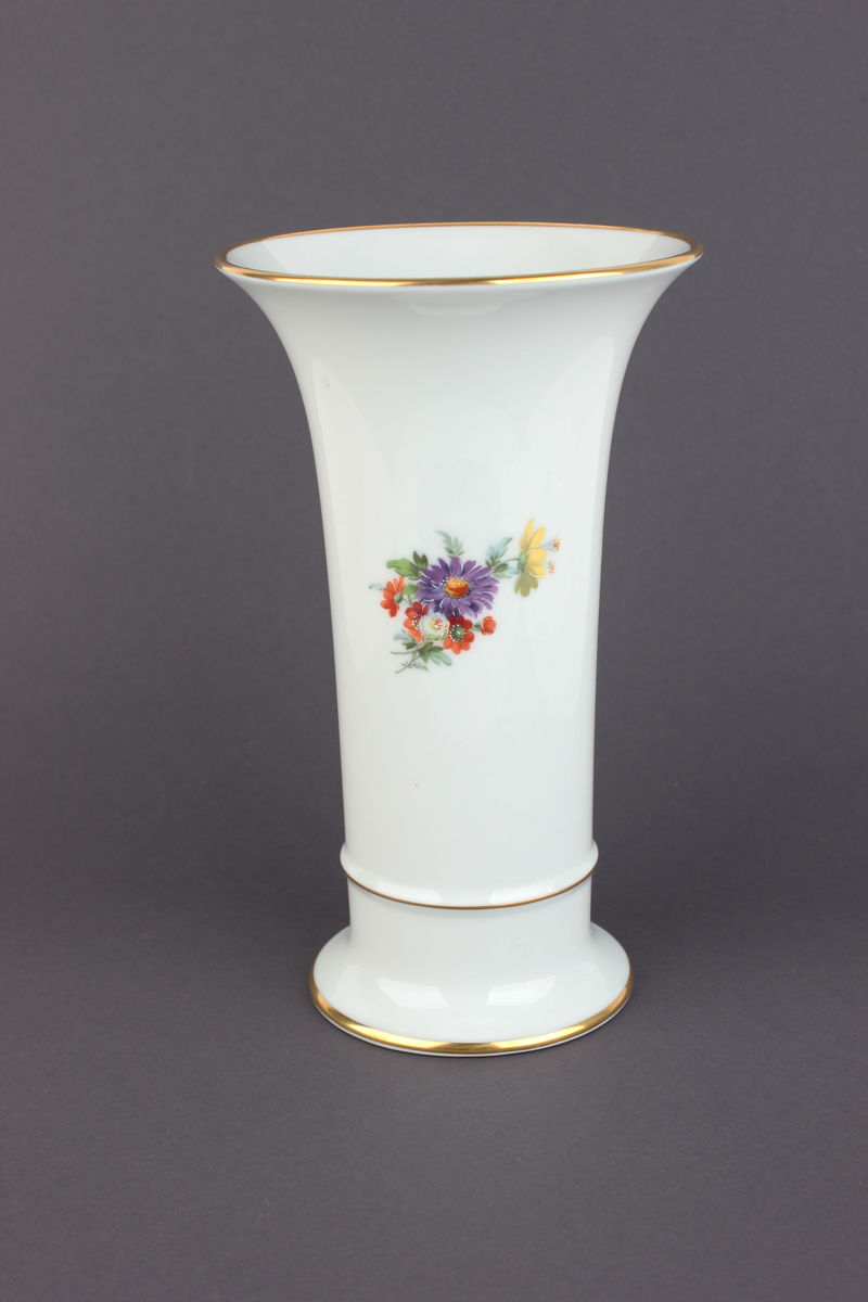 Kaiser Porzellan Vase mit Blumenbouquet eBay