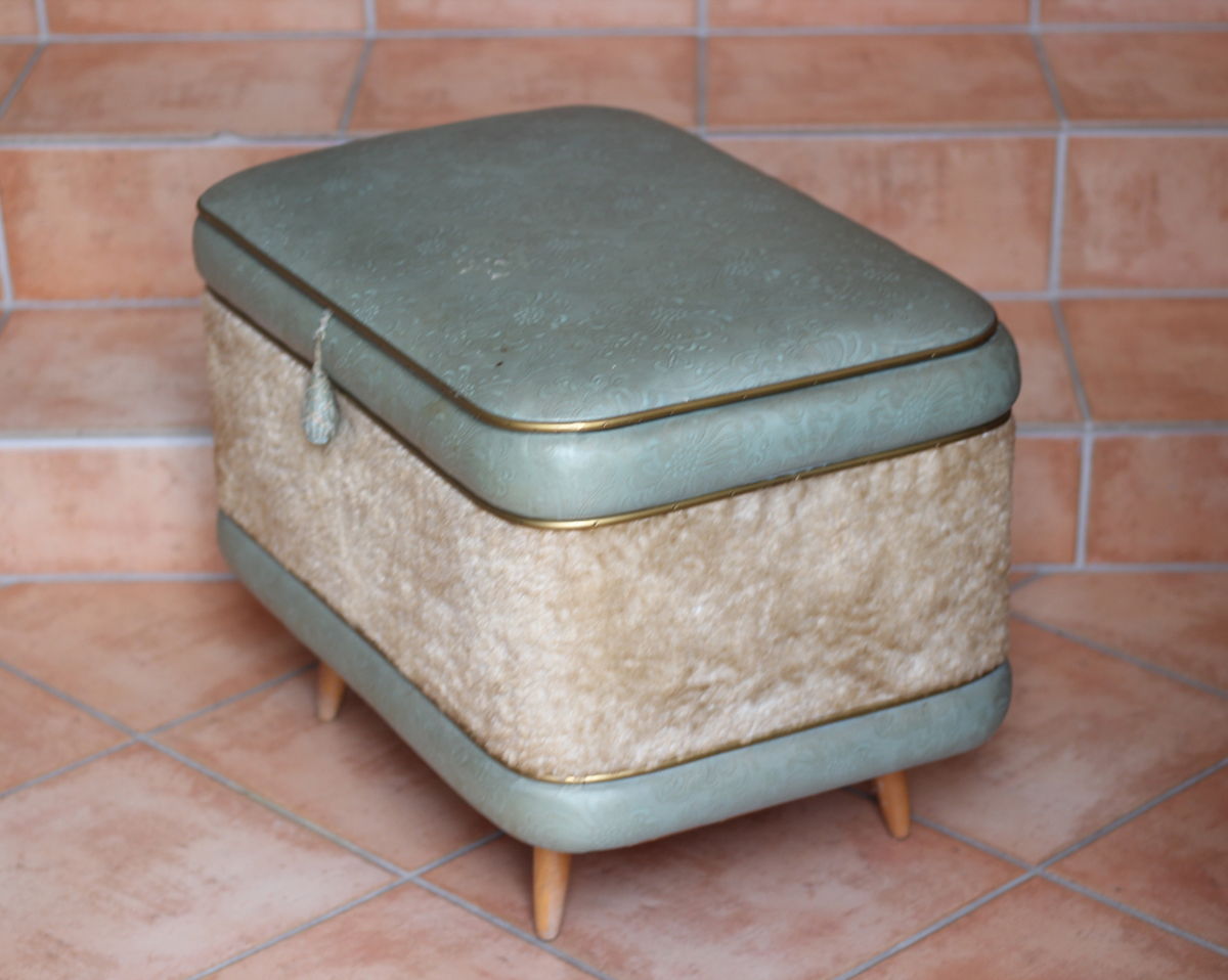 Vintage Wäschebox Wäschetruhe Wäschekorb 50er Jahre | eBay