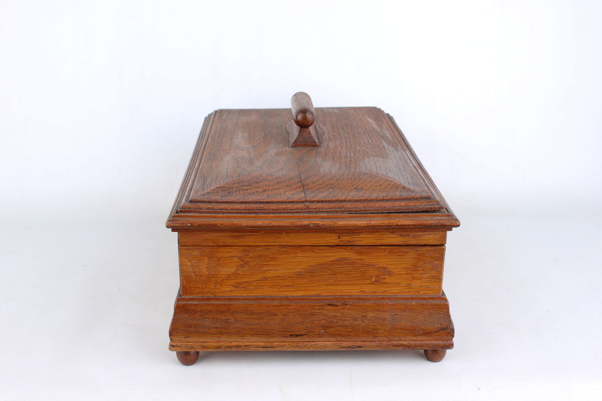 Antikes Holz Nähkästchen mit Inhalt | eBay